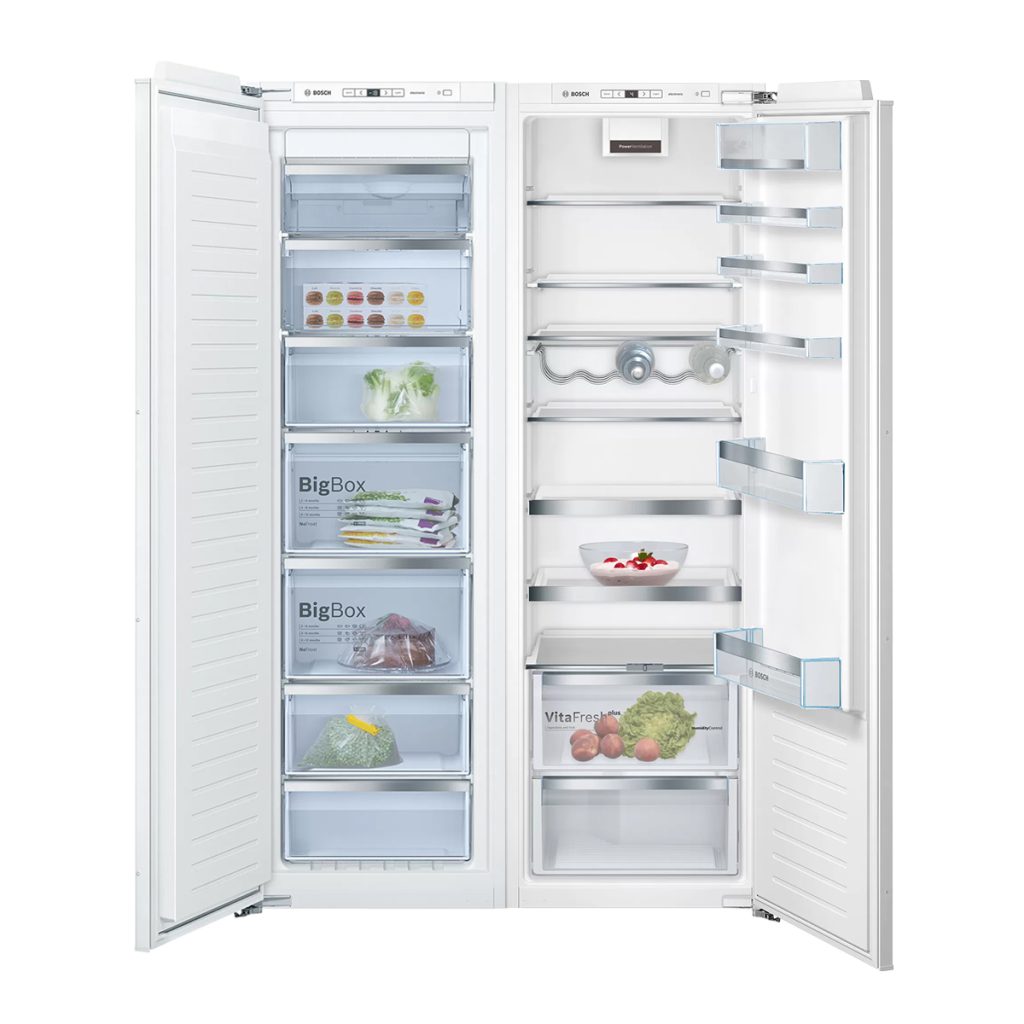 یخچال و فریزر دوقلو توکار بوش Bosch مدل KIR81AFE0-GIN81ACF0