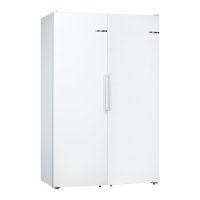 یخچال فریزر دوقلو بوش Bosch KSV36NW31U–GSN36NW31U