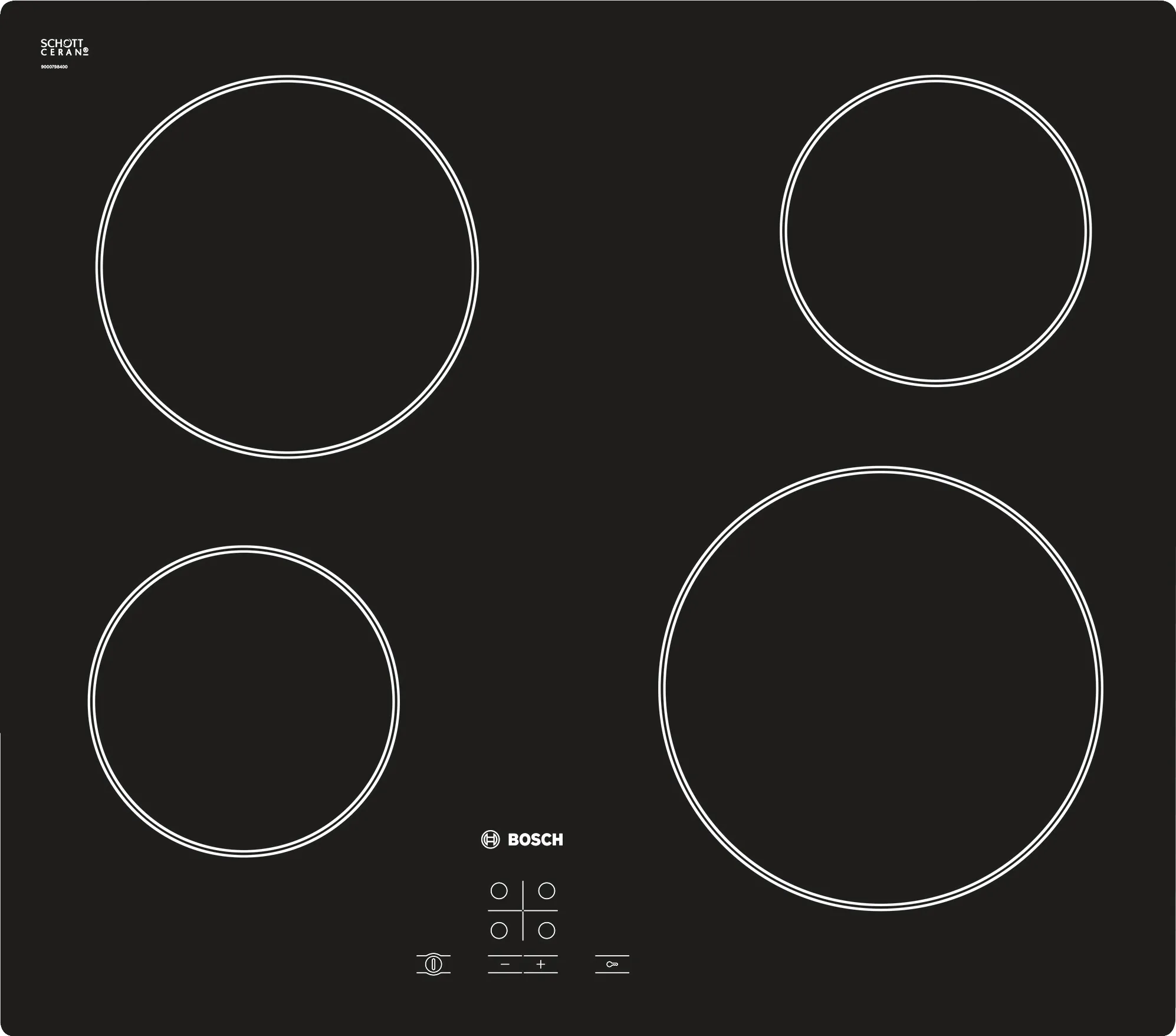 صفحه برقی توکار بوش BOSCH مدل PKE611D17E